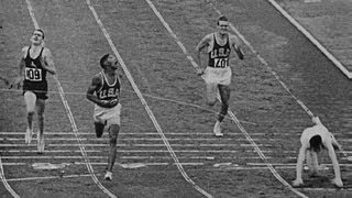 Otis Davis amp Carl Kaufmann Set Equal Olympic 400m Record  Rome 1960 Olympics [upl. by Broeder]