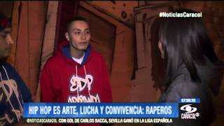 En medio de la noche bogotana jóvenes se expresan con el hip hop  10 de Noviembre de 2013 [upl. by Alat]