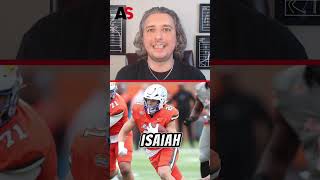 Isaiah Davis is one of the MOST UNDERRATED RBs in the 2024 NFL Draft 👀 football NFL NFLDraft [upl. by Wane]