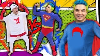 SUPER FOCA VS SUPER HOMEM  LUCCAS NETO É O HERÓI MAIS FORTE 10 [upl. by Alexi]