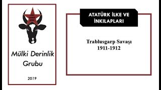 Trablusgarp Savaşı Konu Anlatımı Atatürk İlke ve İnkılapları  KPSS Kaymakamlık Genel Kültür [upl. by Dnalrag171]