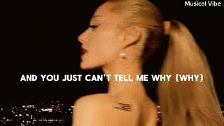 FANTASIZE  ARIANA GRANDE OFFICIAL LYRICS VIDEO [upl. by Emiaj617]