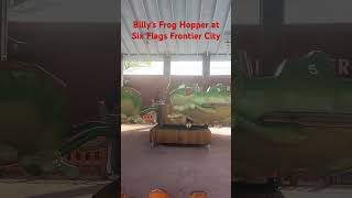 Billy’s Frog Hopper at Six Flags Frontier City [upl. by Bock688]