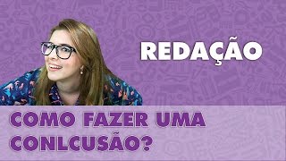 Prof Pamba Como fazer uma conclusão Redação 7 [upl. by Ater]