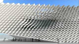 The Broad Art Foundation FlyThrough Animation [upl. by Ellebanna]