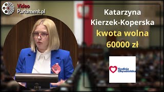 Katarzyna KierzekKoperska  kwota wolna 60000 zł [upl. by Llerrod]