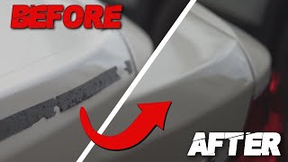 QUICK Way to REMOVE Double Sided Tape Residue from Car [upl. by Sulakcin788]