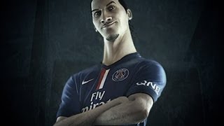 Le nouveau maillot domicile du PSG pour la saison 20142015 [upl. by Kironde]