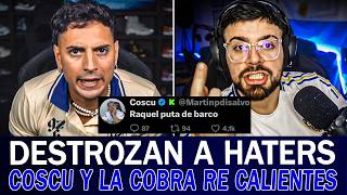 COSCU y LA COBRA DESTROZAN a HATERS por CRITICAR los STREAMS BENÉFICOS [upl. by Shear]