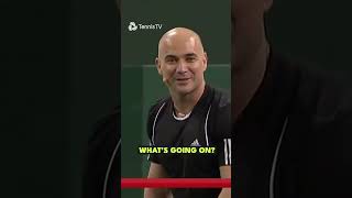 Federer Roasted By Agassi 🤭 [upl. by Raimes]