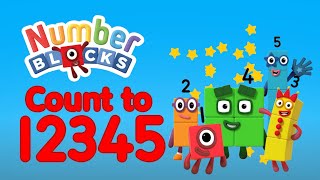 Count 1 to 5  Numberblocks 1 Hour Compilation  123  Numbers Cartoon For Kids [upl. by Una]