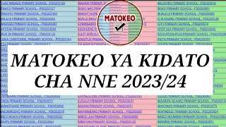 NECTA MATOKEO YA KIDATO CHA NNE FORM FOUR RESULTS CSEE 202324 [upl. by Ainsworth762]