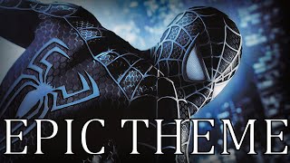 Symbiote SpiderMan Black Suit Epic theme [upl. by Cochard923]