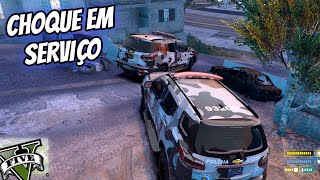 ACERTOU UM TACO NO POLICIAL DO CHOQUE  GTA RP [upl. by Marou]