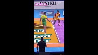 HiFlyer Pawan powers TeluguTitanss comeback in the BattleOfBreath  ProKabaddiOnStar [upl. by Eillom]