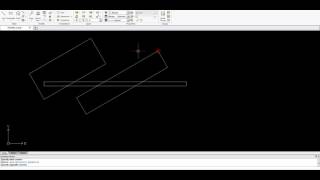 Rectangle  desenarea unui dreptunghi in CAD [upl. by Lantha652]