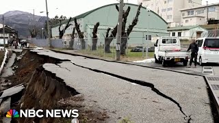 Earthquakes in Japan leave at least three dead and thousands without power [upl. by Neeluqcaj]