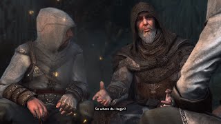 Assassins Creed Revelations  76 Year Old Altair Returns To Masyaf The Mentors Return [upl. by Eric]