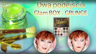 🙈 Czyżby jeszcze jedna porażka Glam Shop ➢Glam BOX  GRUNGE ➢ Makijaż 65 plus  ➢ dwa podejścia [upl. by Everett216]