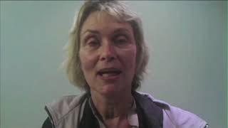 Alexandra Bastedo Firewalk interview 2011 [upl. by Ydda859]