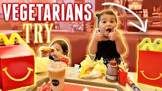 KIDS TRY MCDONALDS FOR THE FIRST TIME [upl. by Jaela]