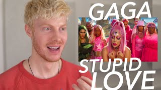 STUPID LOVE LADY GAGA REACTION [upl. by Notsej834]