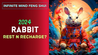 2024 RABBIT Zodiac Sign  Forecast amp Cures  Chinese Zodiac Astrology Forecast  Year of WOOD DRAGON [upl. by Ronoc]