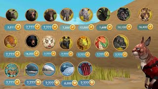 wildcraft how much coins we can collect after hunt all bosses 😀wild world ocan world 🤭 [upl. by Ahcim582]