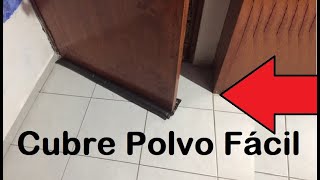 CUBRE POLVO PARA PUERTAS [upl. by Tarabar]