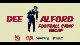 Dee Alford 1st Annual Football Camp [upl. by Ailama]