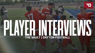 The Vault  Dayton Football Interviews [upl. by Mayeda]