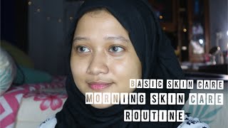 Morning Skincare Routine  Basic Skincare [upl. by Annayek]