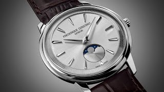 Classics Moneta Moonphase Watch by Frederique Constant [upl. by Katzen313]