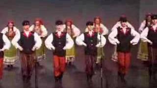 Folklor  pieśni i tańce kurpiowskie  Słowianki [upl. by Yddor]