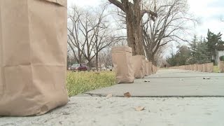 Dozens set up thousands of luminarias ahead of New Mexico tradition [upl. by Ylaek]