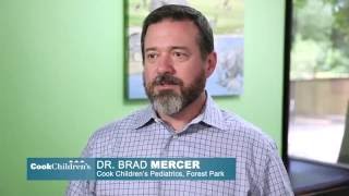 Dr Brad Mercer  Cook Children’s Pediatrician [upl. by Olegnaleahcim]