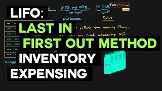 LIFO Method Last in First Out Method for Expensing Inventory Financial Accounting Tutorial 38 [upl. by Keung448]