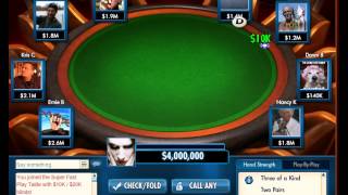 Double Down Casino How to play poker Day 9 Part 1 [upl. by Clara]