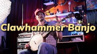 How To Play Clawhammer  Banjo Lesson [upl. by Leasi]