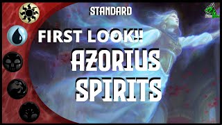 🔵⚪ Crimson Vow Deck  AZORIUS SPIRITS Standard  MTG  Magic the Gathering  MTG Arena  Deck Tech [upl. by Limemann]