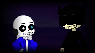 Undertale react to bendy vs sans remastered part 1 Gacha redux [upl. by Odareg]