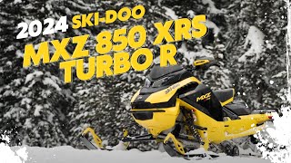 Essai de la SkiDoo MX Z XRS 850 Turbo R [upl. by Cinnamon238]