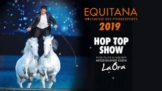 HOP TOP SHOW LaOra 2019  die Pferdeshow im Rahmen der EQUITANA [upl. by Kora880]