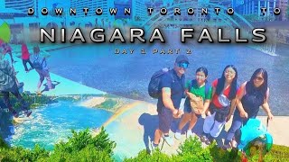 Downtown Toronto to Niagara Falls Ontario  Mega Bus  Canada day  Toronto trip Day 1 pt 2 [upl. by Thomasin]