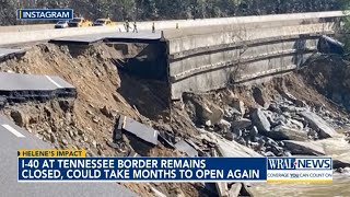 Latest on Western North Carolina I40 closure near NCTN line will last months says Pete Buttigieg [upl. by Ezekiel789]