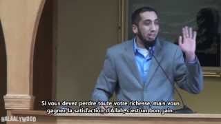 Nouman Ali Khan  Lhomme aux deux jardins Khutba [upl. by Rod509]