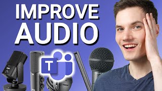 🎤 How to Improve Audio Quality in Microsoft Teams [upl. by Alyakam]