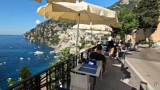 Sorrento Positano And Amalfi Walking Tour 4K 60fps [upl. by Kondon869]