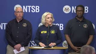 NTSB Media Briefing 2  Francis Scott Key Bridge struck by Cargo Ship Dali [upl. by Arratoon]