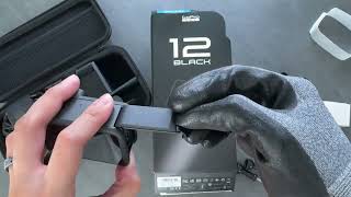 GoPro HERO12 Black  Accessories Bundle Unboxing 2023 [upl. by Alderman]